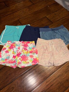 Lot of 5 girl shorts size 10-12